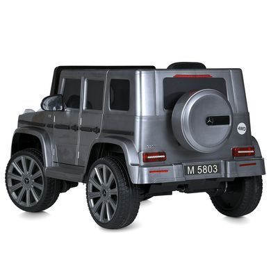 Электромобиль детский машина Джип Mercedes G500 серый крашенный (M 5803EBLRS-11)