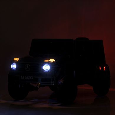 Электромобиль детский машина Джип Mercedes G500 серый крашенный (M 5803EBLRS-11)