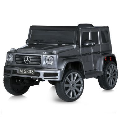 Электромобиль детский машина Джип Mercedes G500 серый крашенный (M 5803EBLRS-11)