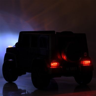 Электромобиль детский машина Джип Mercedes G500 серый крашенный (M 5803EBLRS-11)
