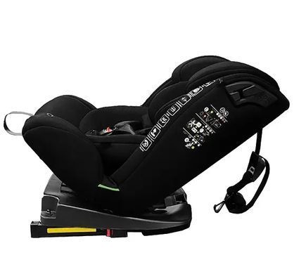Автокрісло Carrello Unity CRL-17010 Totality Black ISOFIX (Карелло Юніті). Від народження до 12 років