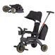 Велосипед триколісний, складний, TILLY COMBI T-392 BLACK