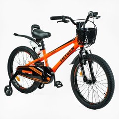 Велосипед детский двухколесный алюминиевый CORSO "TAYGER" 18 дюймов для мальчика, TG-24533