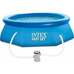 Надувний круглий басейн Easy Set Pool, 305*76см, фільтр-насос 2006 л/год., Intex 28122 NP