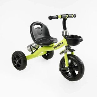 Велосипед триколісний дитячий з колесом EVA, жовтий, Best Trike BS-11823