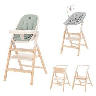 Стульчик для кормления деревянный CARRELLO Ergo CRL-16701 Elora Green