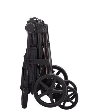 Коляска прогулочная CARRELLO Bravo Plus 2023 Jet Black,CRL-5515, черная, Карелло Браво