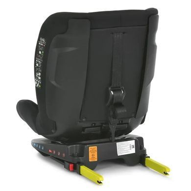 Автокрісло дитяче EL CAMINO i-JOY, поворот 360&deg;, ISOFIX, зріст 40-150см, чорне, ME 1205 Black