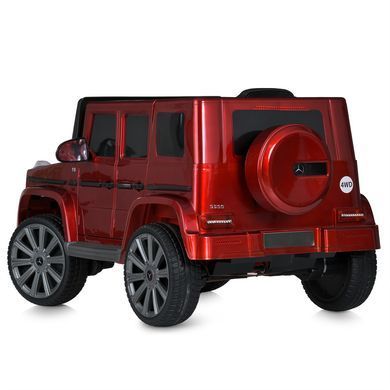 Электромобиль детский машина Джип Mercedes G500 красный крашенный (M 5803EBLRS-3)