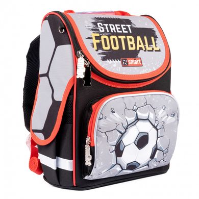 Рюкзак школьный ортопедический, каркасный, «1 Вересня Smart» PG-11 "Football" 559017