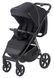 Коляска прогулочная CARRELLO Bravo Plus 2023 Jet Black,CRL-5515, черная, Карелло Браво