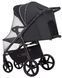 Коляска прогулочная CARRELLO Bravo Plus 2023 Jet Black,CRL-5515, черная, Карелло Браво