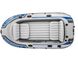 Надувная четырехместная лодка Intex "Excursion 4 Set", 68324, с насосом и вёслами, 315х165х43см
