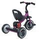 Велосипед дитячий триколісний Turbo Trike M 3650-M-2 фіолетовий, салатовий, колеса, що світяться
