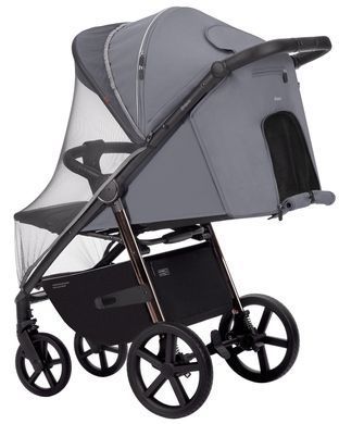 Коляска прогулянкова CARRELLO Bravo Plus 2023 Storm Grey, CRL-5515, сіра, Карелло Браво