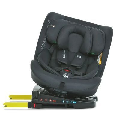 Автокрісло дитяче EL CAMINO i-JOY, поворот 360&deg;, ISOFIX, зріст 40-150см, сіре, ME 1205 Antracite
