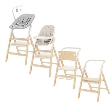 Стульчик для кормления деревянный CARRELLO Ergo CRL-16701 Sugar Beige