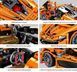 Конструктор для хлопчиків "Спортивна гоночна машина McLaren P1", помаранчева, 32см, 950 деталей, 8602