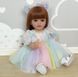 Кукла виниловая - принцесса в нарядной одежде, 55см, ручная работа, Reborn Baby Doll 70