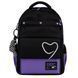 Рюкзак школьный YES Purple Hearts TS-48
