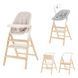 Стульчик для кормления деревянный CARRELLO Ergo CRL-16701 Sugar Beige