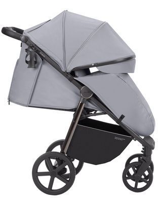 Коляска прогулянкова CARRELLO Bravo Plus 2023 Mist Grey, CRL-5515, світло-сіра, Карелло Браво