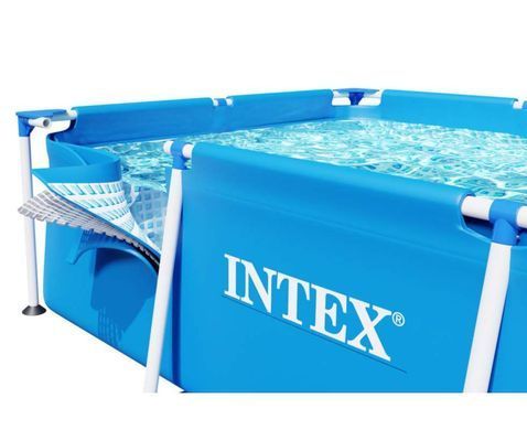 Каркасний прямокутний басейн, 450*220*84см Rectangular Frame Pool., 7127л., Intex 28273 NP