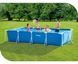 Каркасний прямокутний басейн, 450*220*84см Rectangular Frame Pool., 7127л., Intex 28273 NP