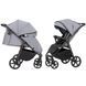 Коляска прогулянкова CARRELLO Bravo Plus 2023 Mist Grey, CRL-5515, світло-сіра, Карелло Браво