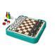 Гра настільна 7в1 "Puzzle Board Game", шахи, шашки, нарди, лудо JF378-276A