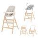 Стільчик для годування дерев'янний CARRELLO Ergo CRL-16701 Linen Beige