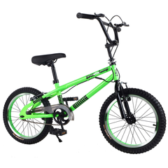 Велосипед детский двухколесный BMX T-21861 green, зелёный, 18 дюймов