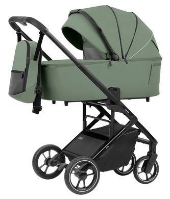 Коляска універсальна 2 в 1, CARRELLO Alfa/W CRL-6507 (2in1) Sea Green, зелена, Карелло Альфа