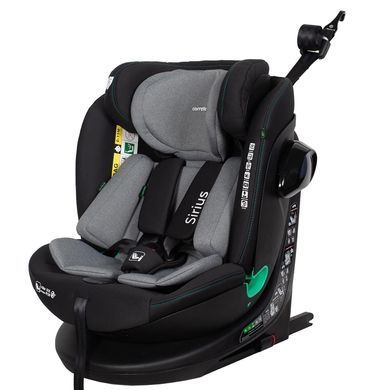 Автокрісло Carrello Sirius CRL-8808 Sky Grey ISOFIX (Карелло абсолют). Від народження до 12 років