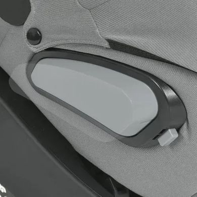 Автокресло - переноска (бебикокон) детское, рост 40-87см, EL CAMINO i-FIX, ME 1110 Simple Gray