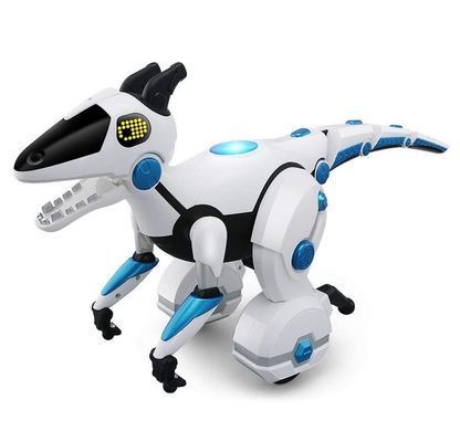 Интерактивный робот-динозавр Smart Dino на радиоуправлении, сенсорные датчики, 41 см, 28308