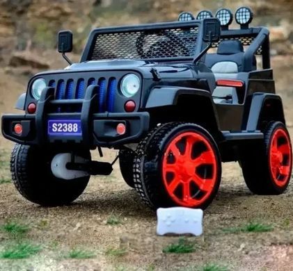Электромобиль детский одноместный джип с мягким сидением (M 3237EBLR-2-3)