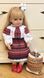 Лялька вінілова 55см, в українському костюмі, Reborn Baby Doll 57