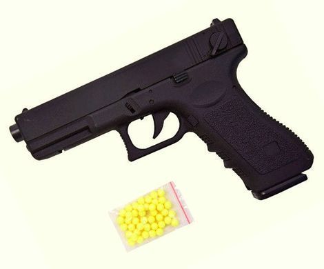 Іграшковий пістолет Glock 17&raquo;, метал/пластик, CYMA ZM17