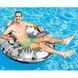 Надувне коло-крісло "River Run", серія &laquo;Sports&raquo; Intex, 56835, діаметр 135см, хакі