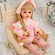 Кукла виниловая блондинка 55см, ручная работа, Reborn Baby Doll 72