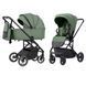 Коляска універсальна 2 в 1, CARRELLO Alfa/W CRL-6507 (2in1) Sea Green, зелена, Карелло Альфа