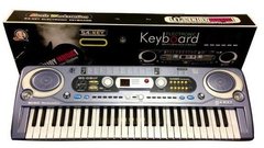 Детский игровой синтезатор, микрофон, 61 клавиша, радио, MQ020 FM
