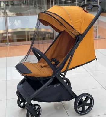 Коляска прогулочная CARRELLO Vento CRL-5516 Apricot Orange,CRL-5516, апельсин Карелло Венто
