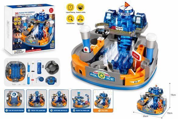 Игра-головоломка, 3D лабиринт "Полиция" MKD220A