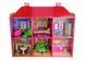 Кукольный домик с мебелью для Барби, 2 этажа, Emily Pink House, 108*93*37см cм, 6983