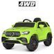 Детский одноместный электромобиль Машина Джип 4WD M 4781EBLR-5 Mercedes мягкое сидение, MP3, USB, зеленый