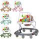 Детские музыкальные ходунки, интерактивные, с игровой панелью, Bambi M0541C