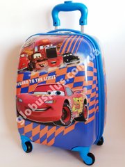 Детский чемодан дорожный на колесах 16" «Тачки» Cars-12, 520383
