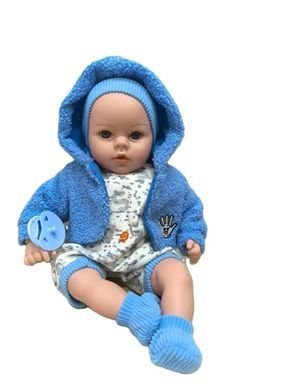 Пупс музичний "Мій малюк" м'яконабивний, 45 см, Limo Toy М 4014-1 UA
